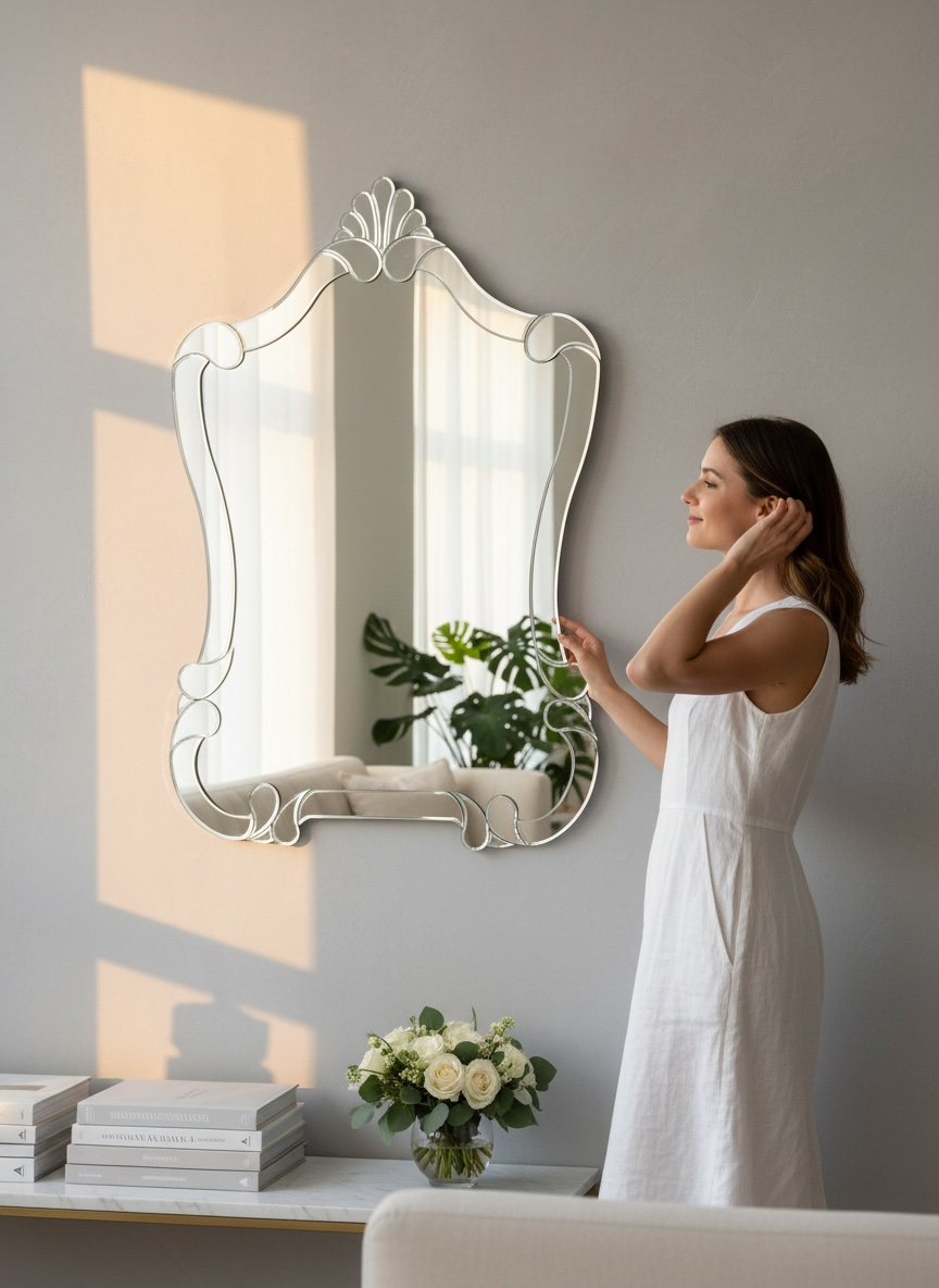 Antique Venetian Mirror