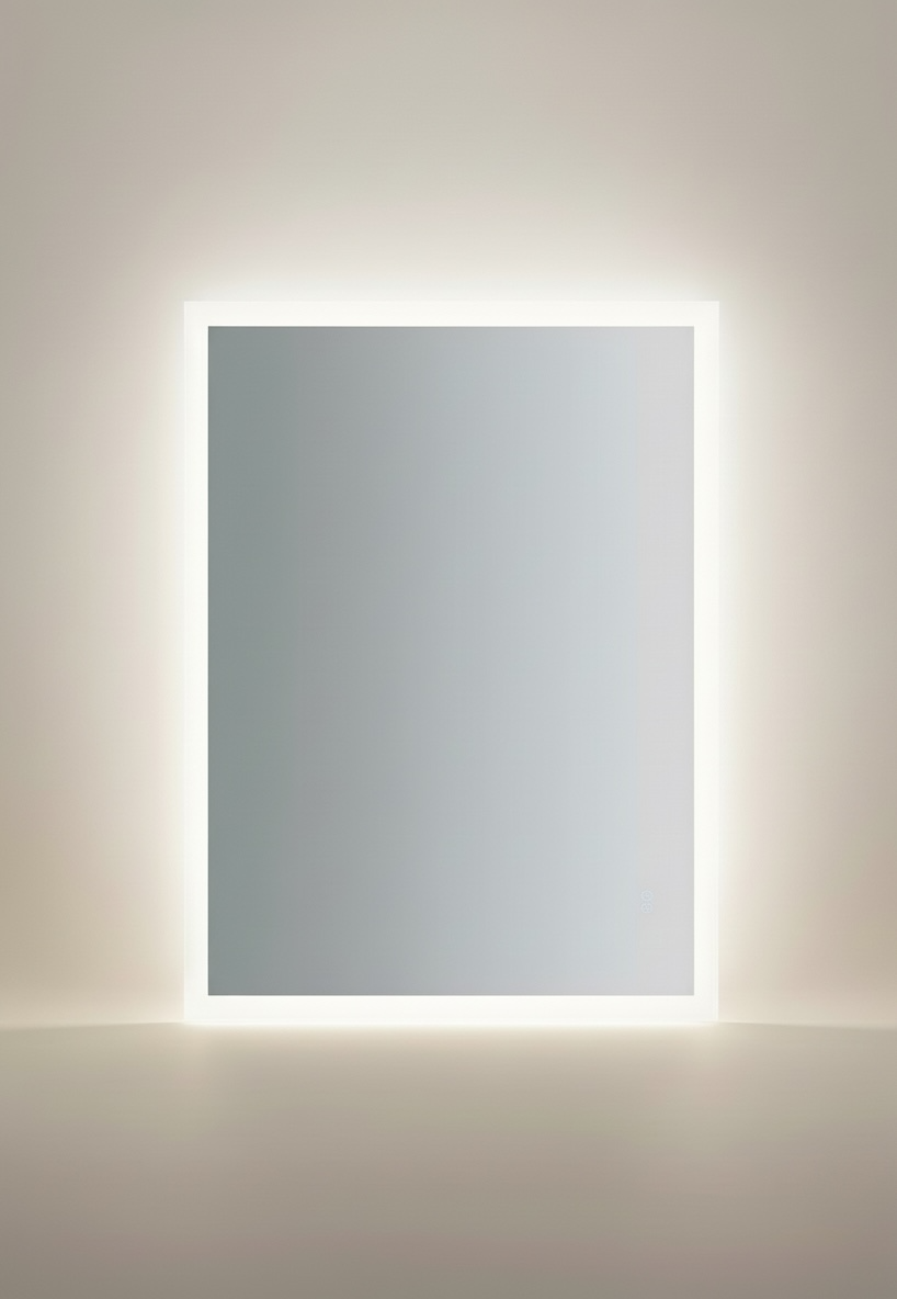White Backlit LED Mirror