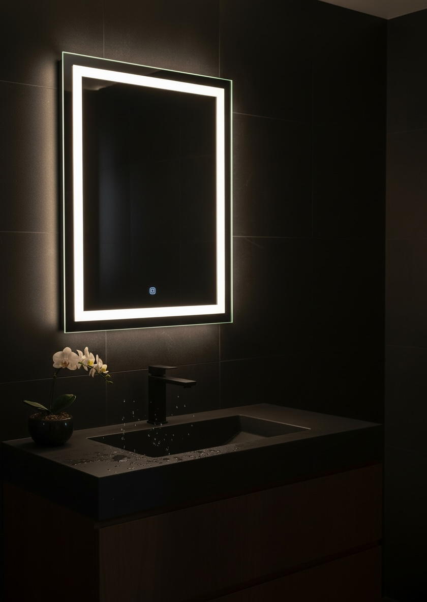 Illuminated F7 LED Mirror