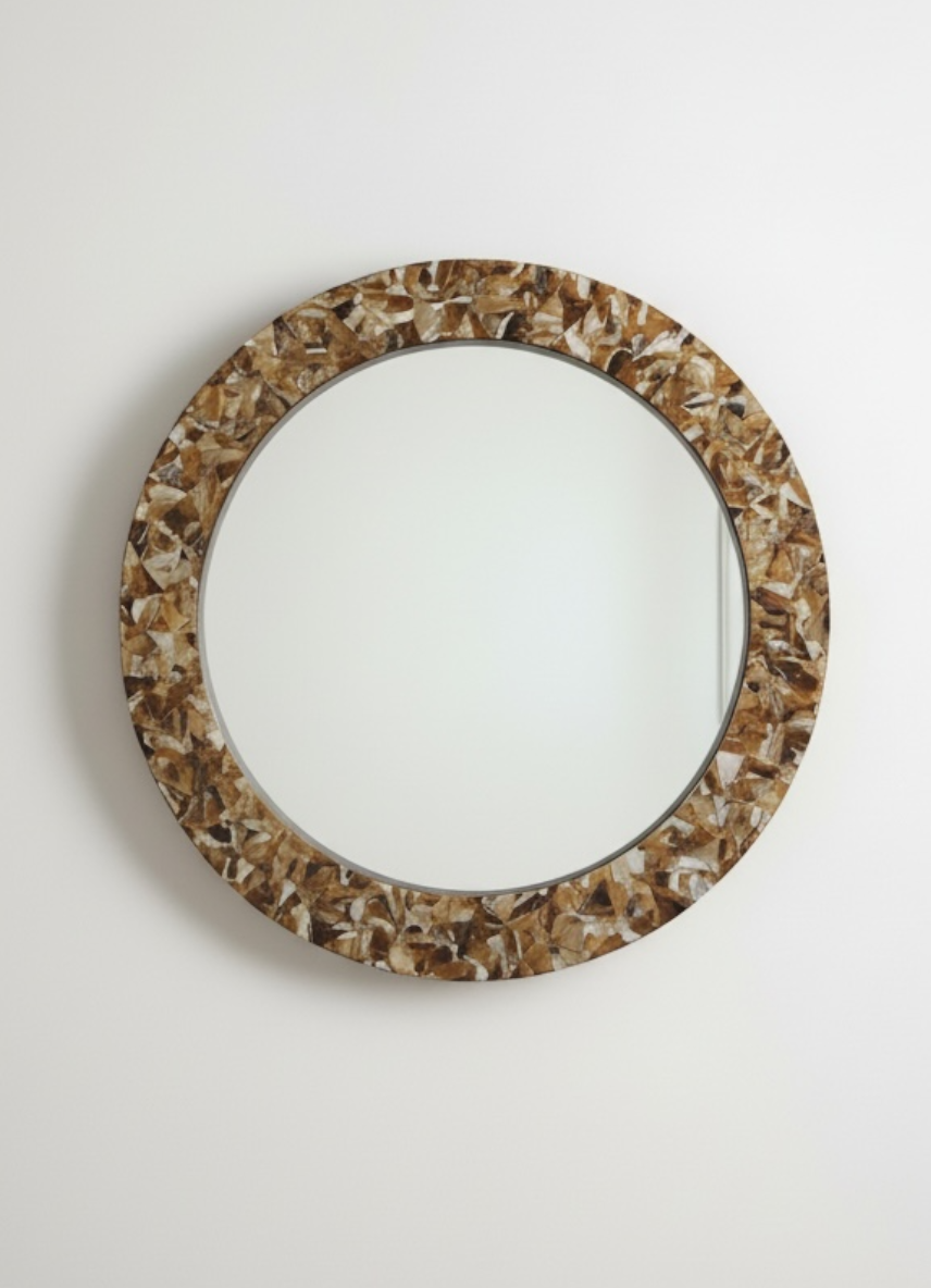 Chocolate Pearl Mirror
