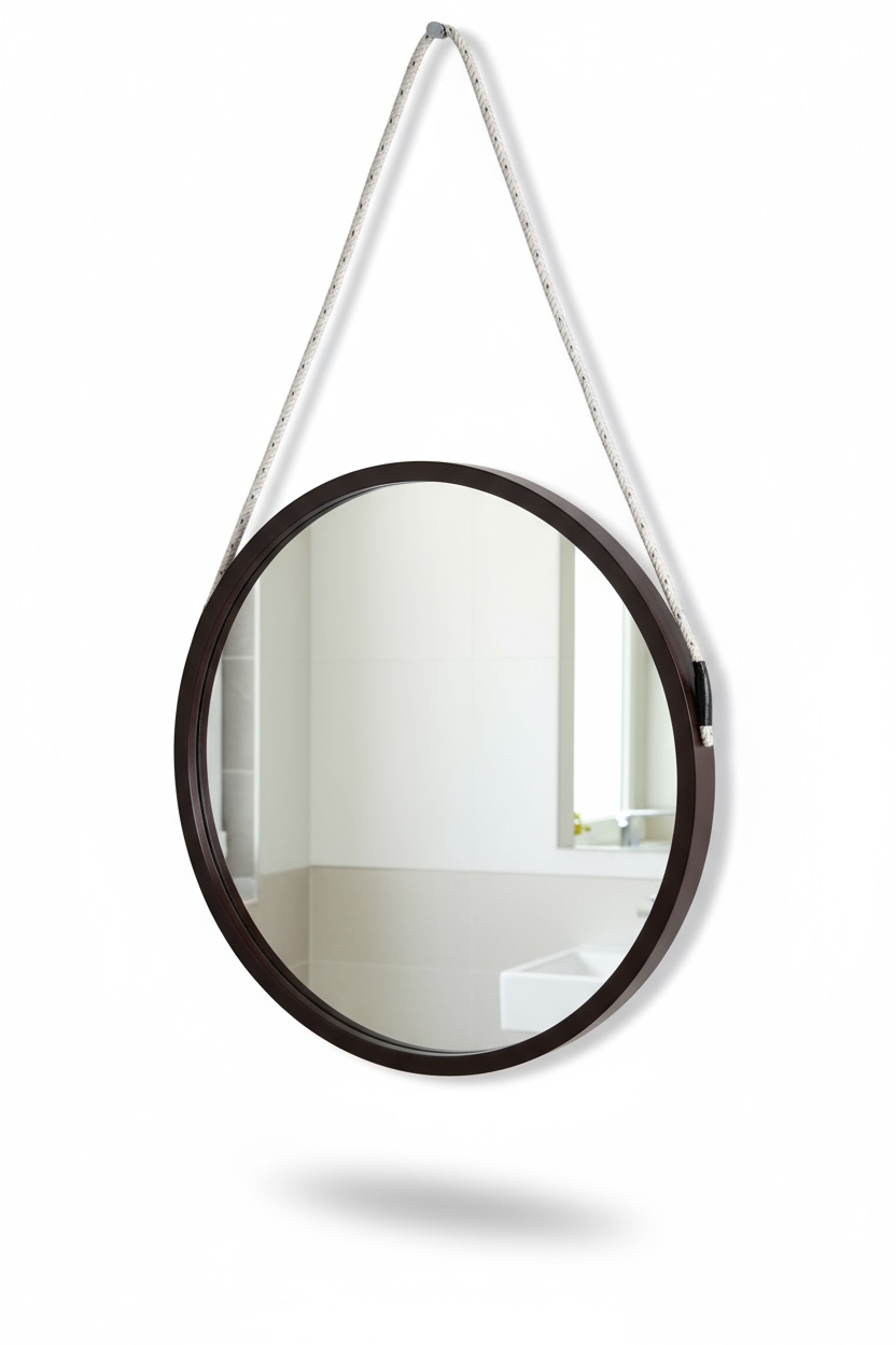Brown-boe Hanging Decorative Mirror