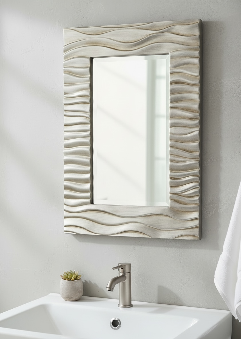 Wow Waives Decorative Mirror