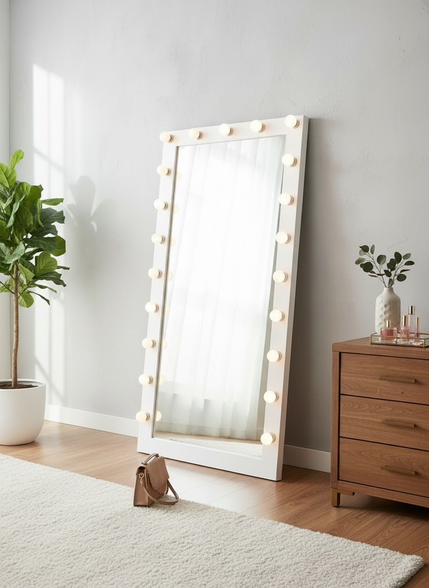 F-size Hollywood Makeup Mirror