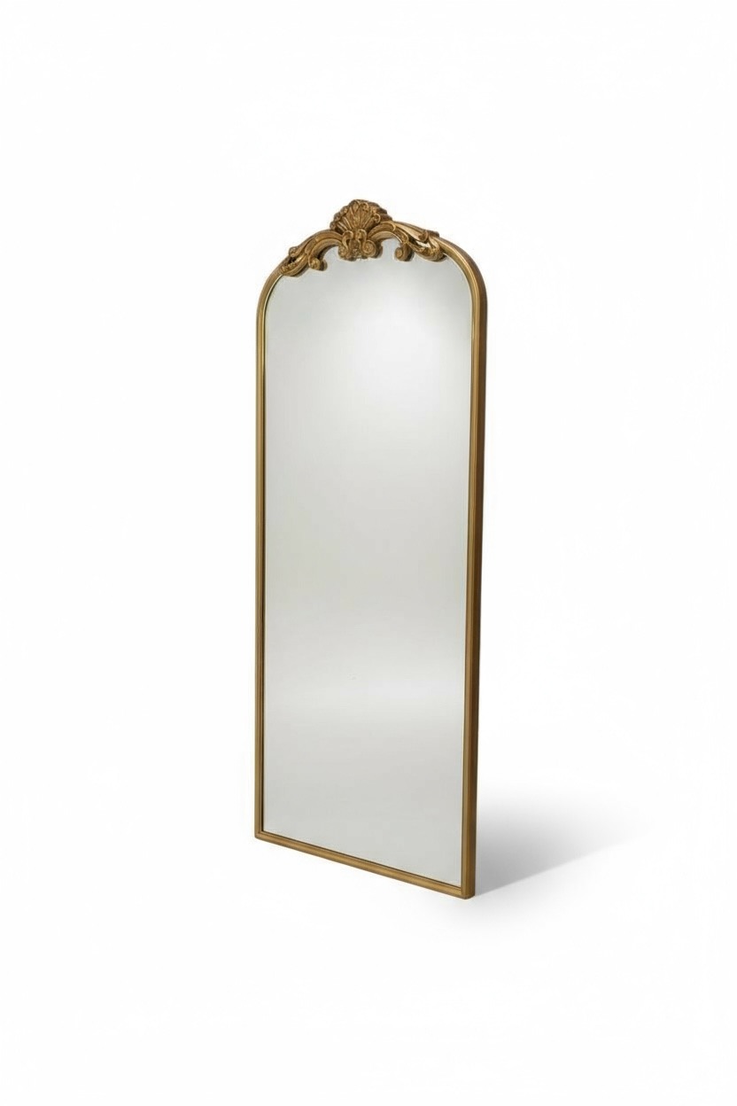 Gretbiz carved full length mirror