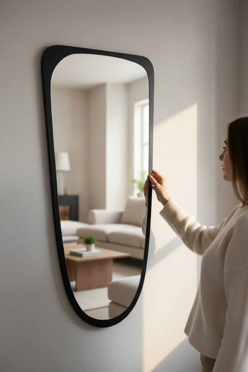 Long-egg Dresser Mirror
