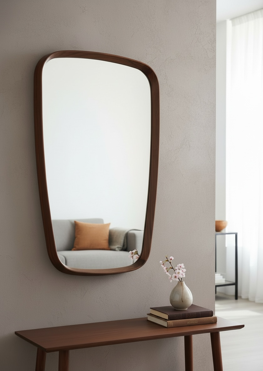 Brown Illusion Mirror