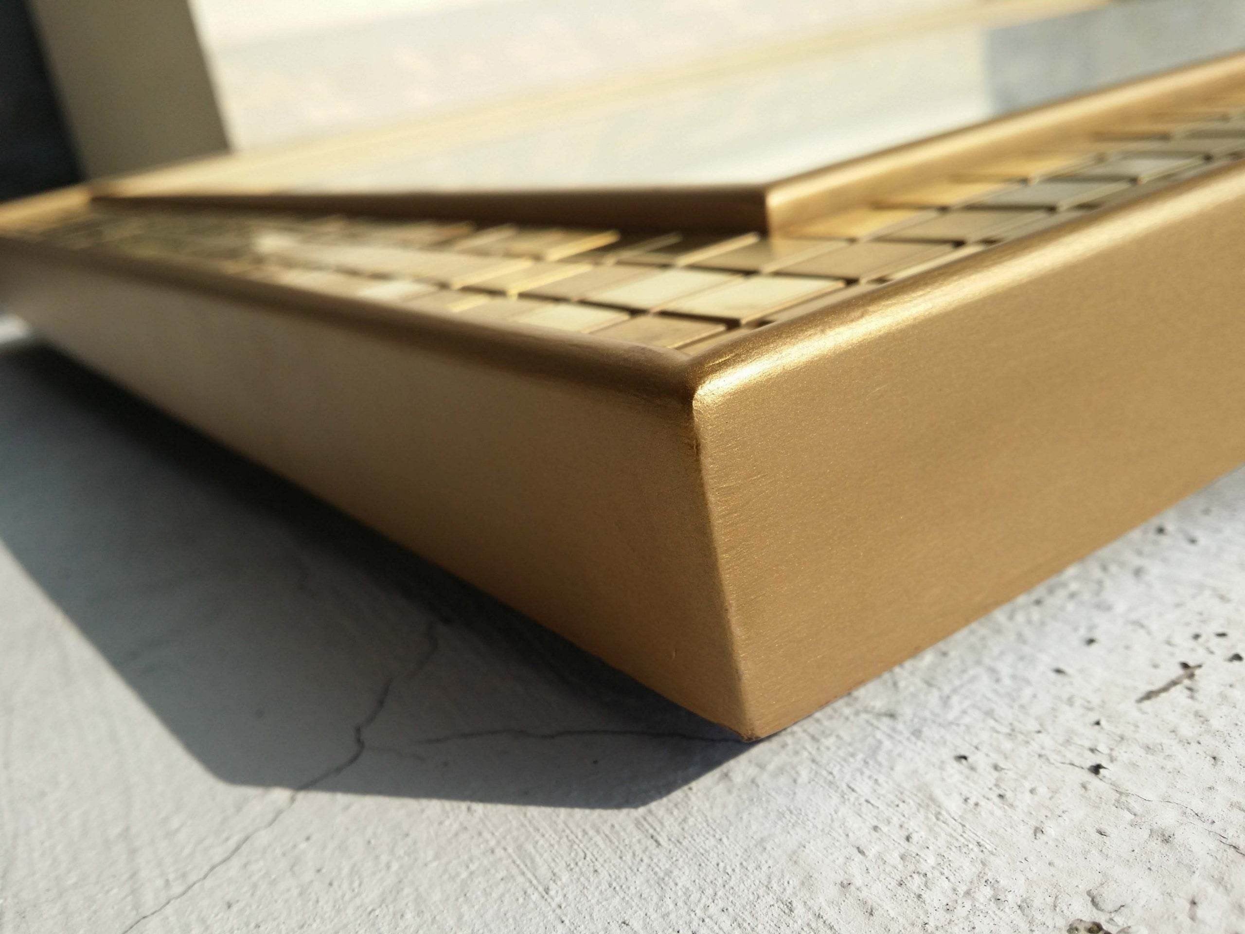 Italian Gold Mosaic DG Mirror