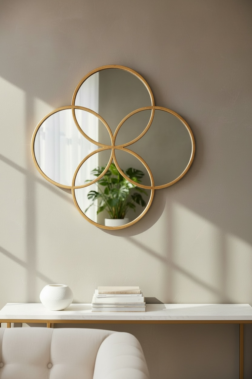 Globe-four Decorative Mirror