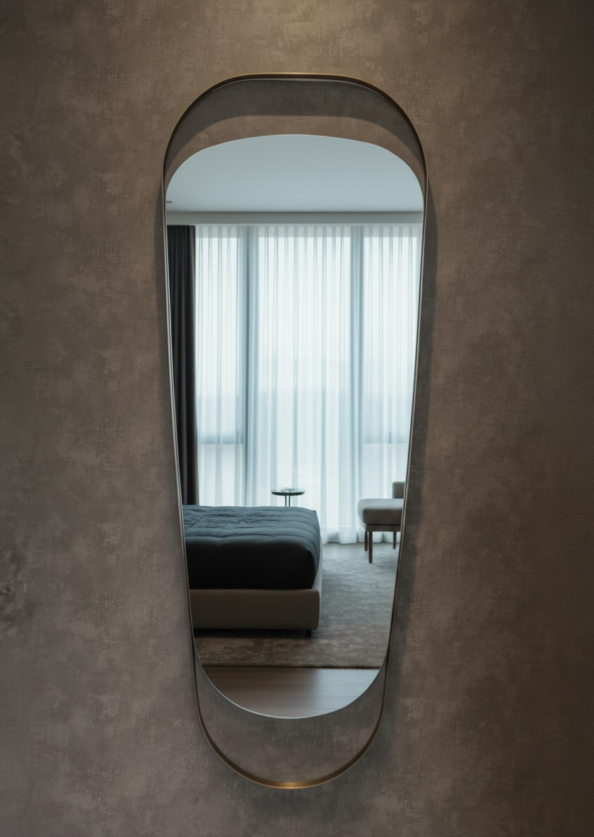 Bixo gold full length mirror