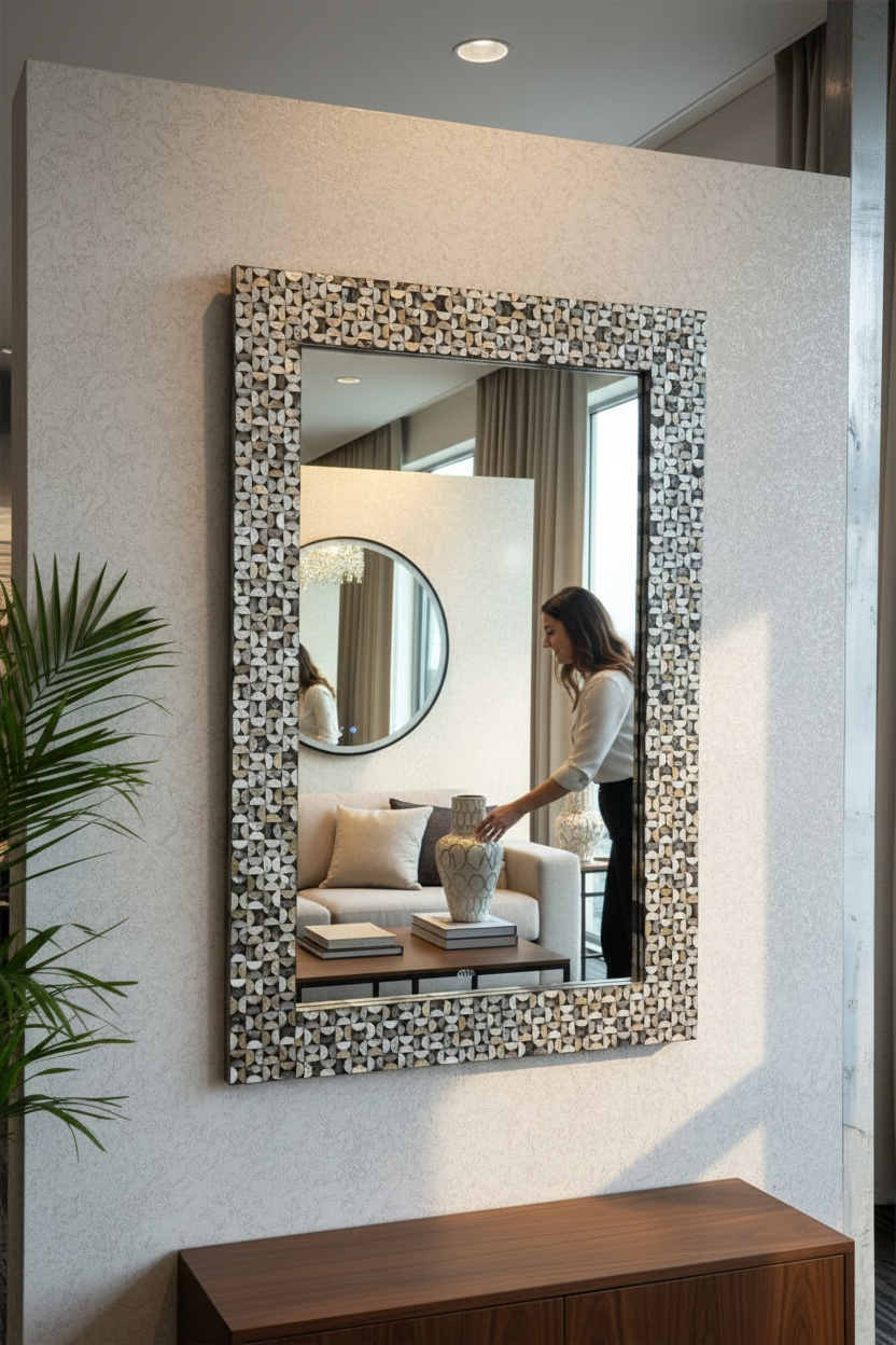 Royal-pearl Decorative Mirror