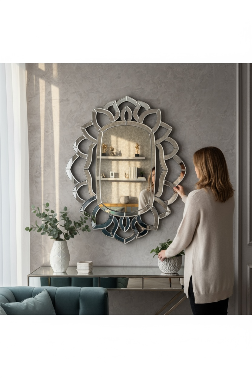 European leafs Venetian mirror