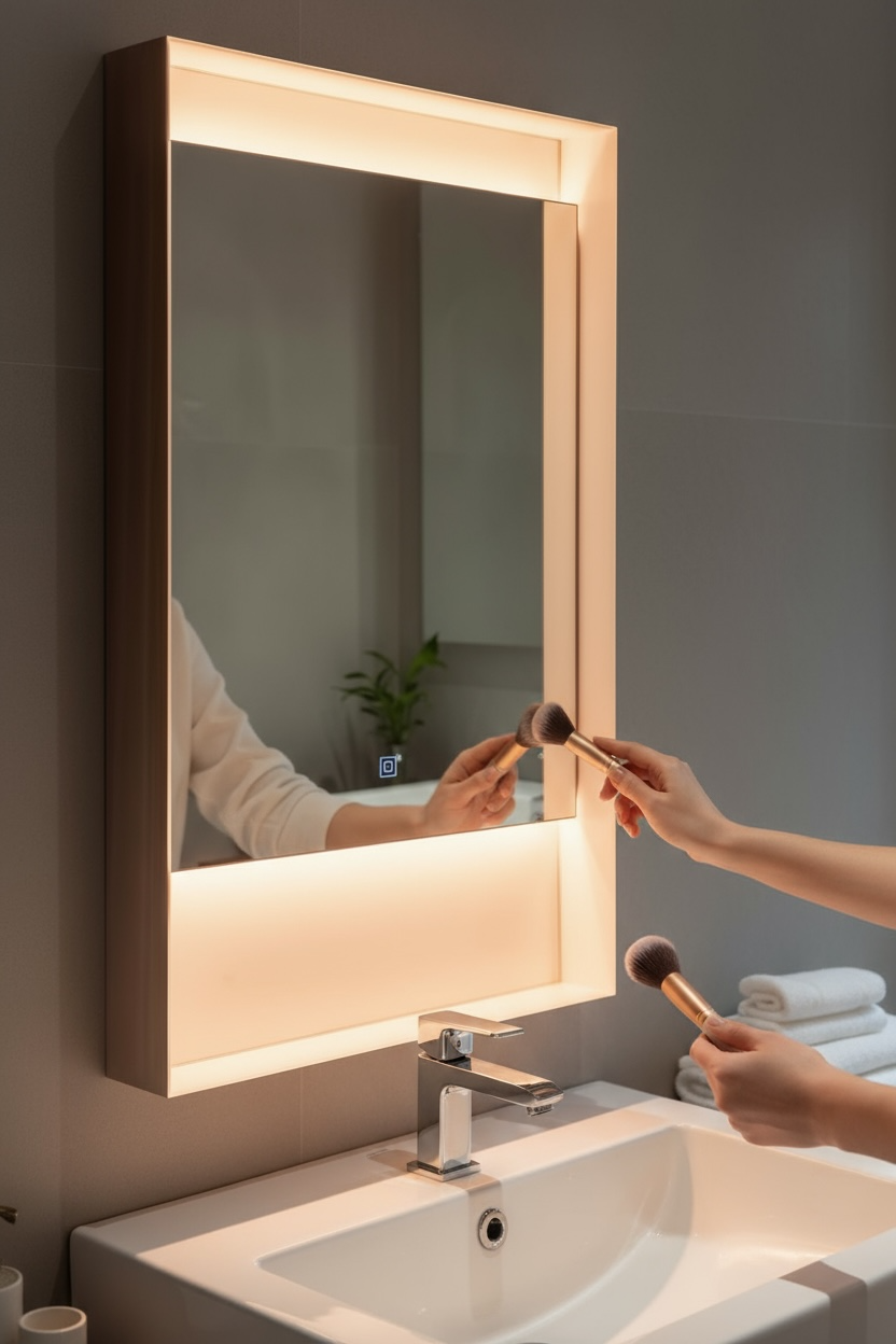 Bluep box LED Mirror