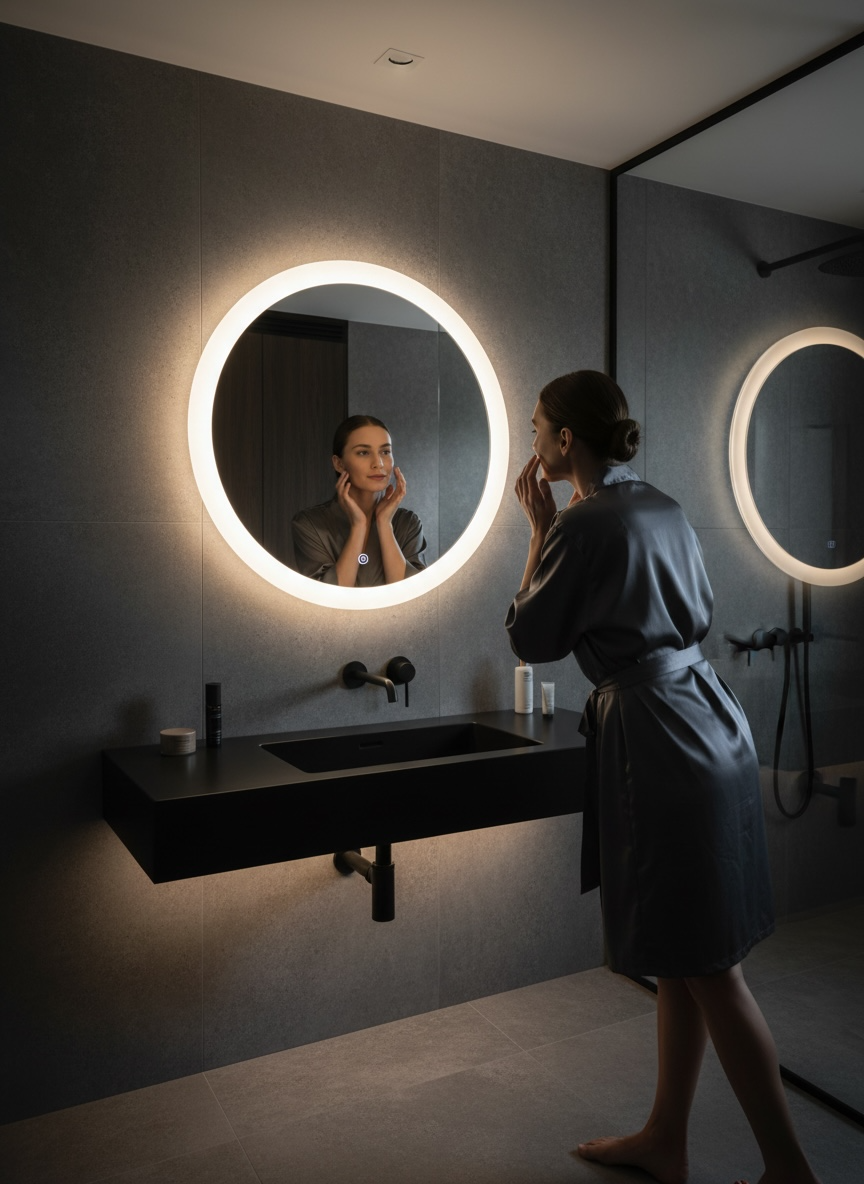 LED Back-litit Mirror