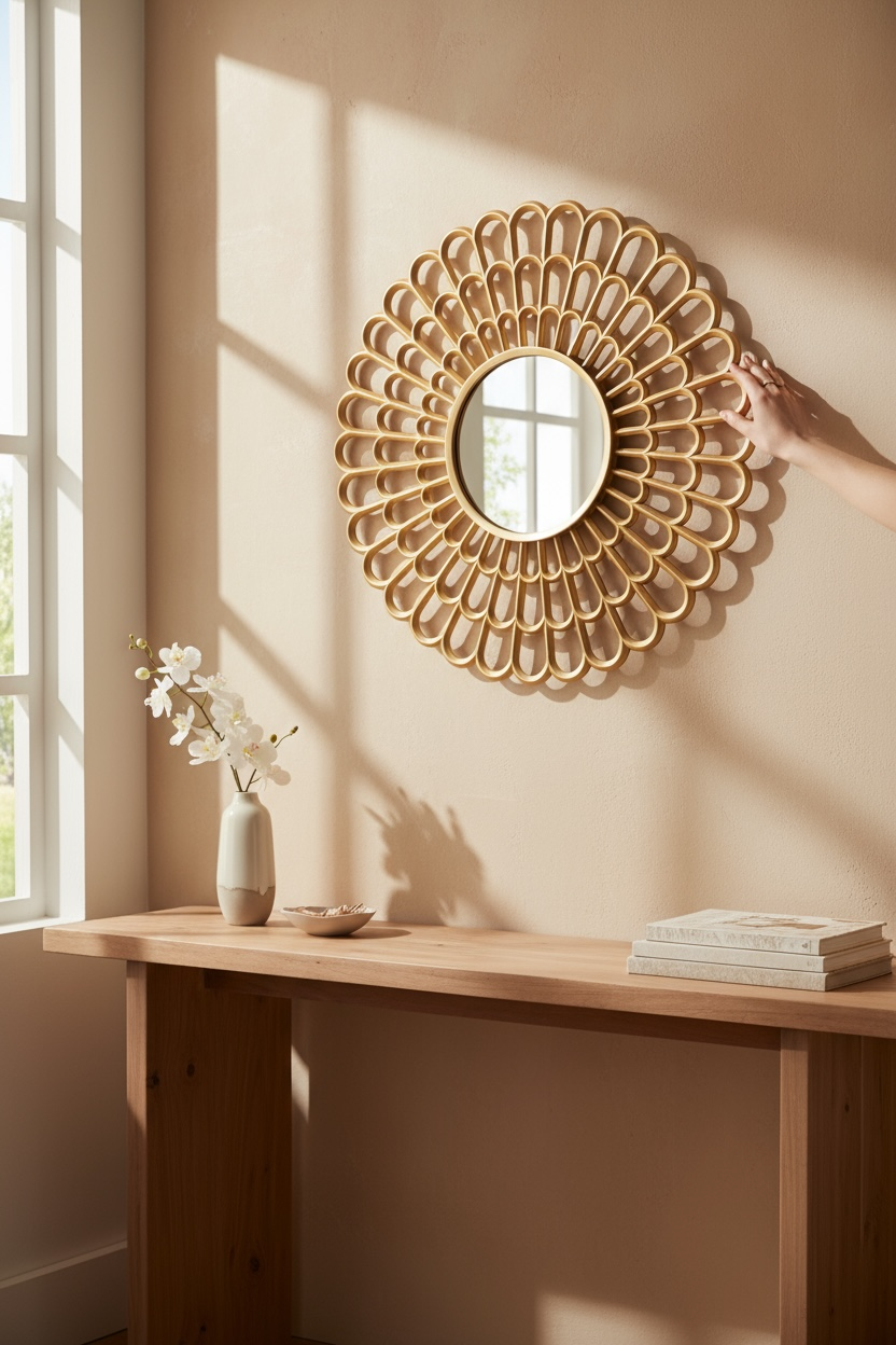 Stepup Round Dresser Mirror