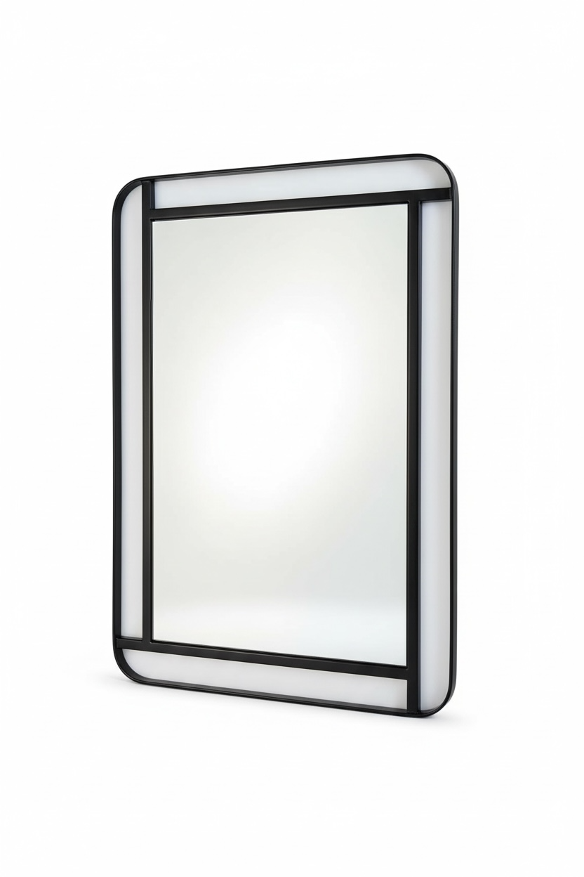 Metal Square Wheel Mirror