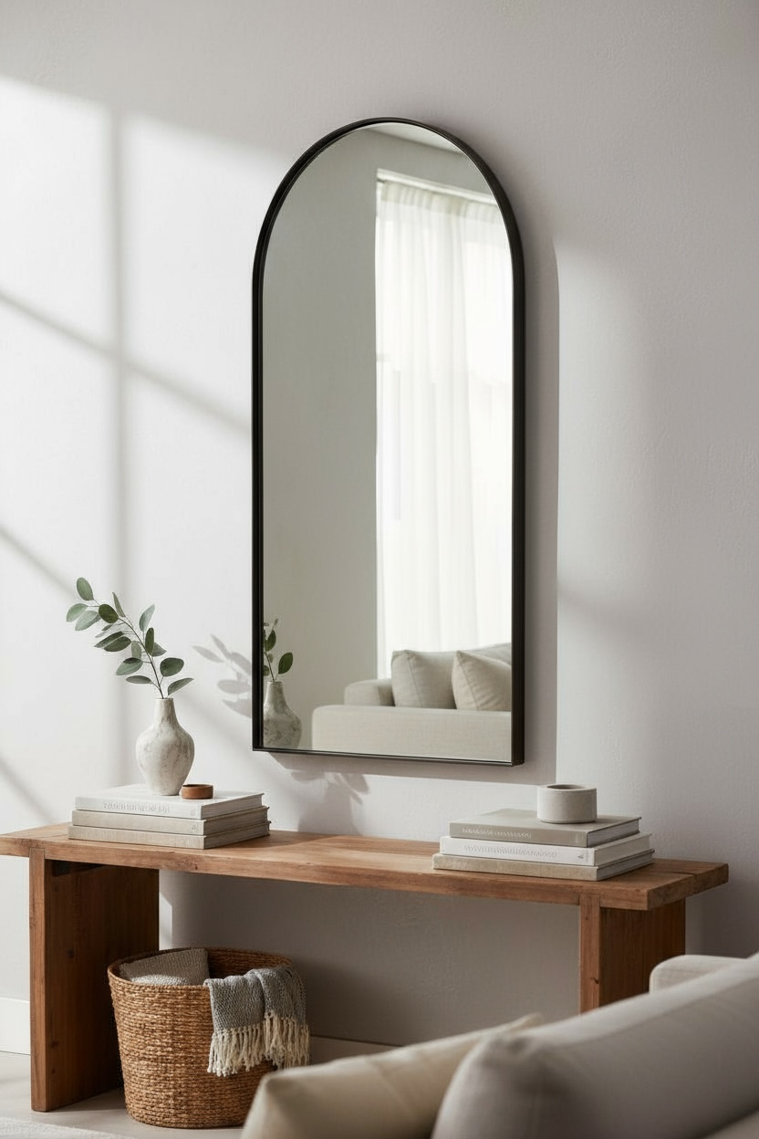 Black Arch Dc Mirror