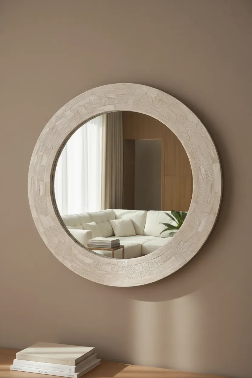 Ivorian MOP Decorative Mirror