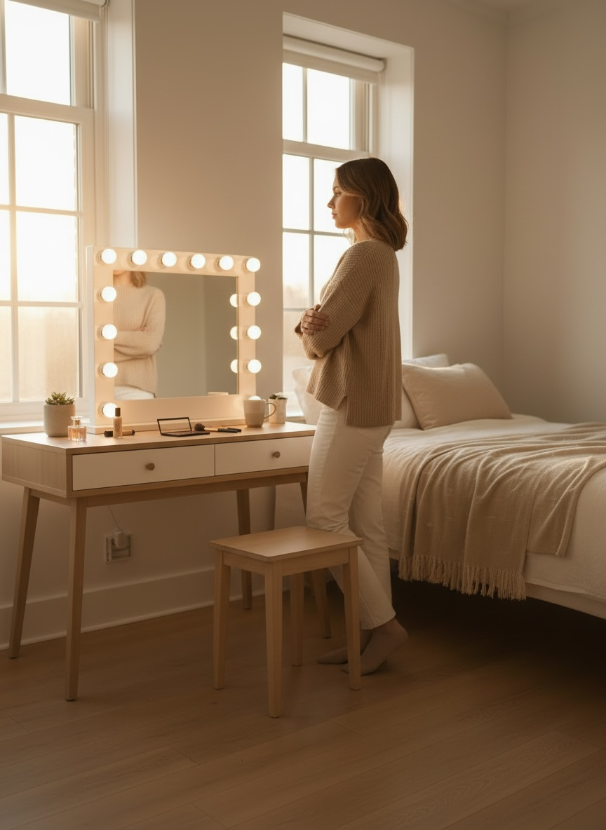 Amazing Hollywood Makeup Mirror