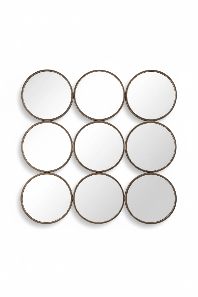 9 Balls Decorative Mirror