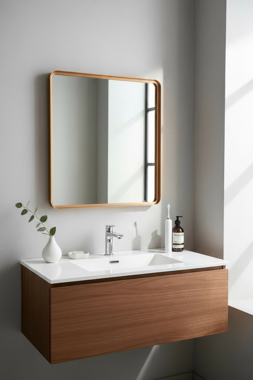 Bronze Metal Decorative Mirror