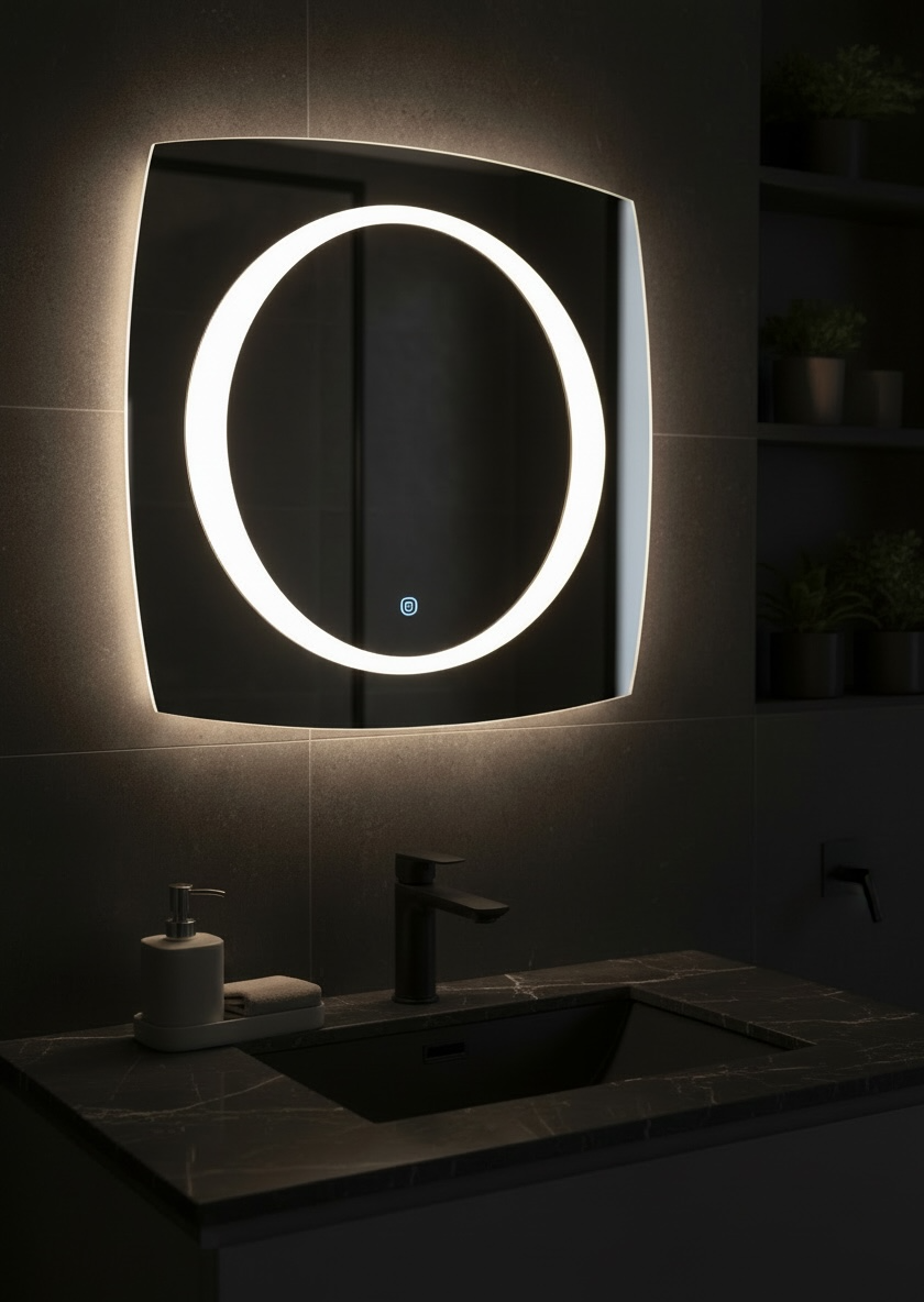 Illuminated S1LED Mirror