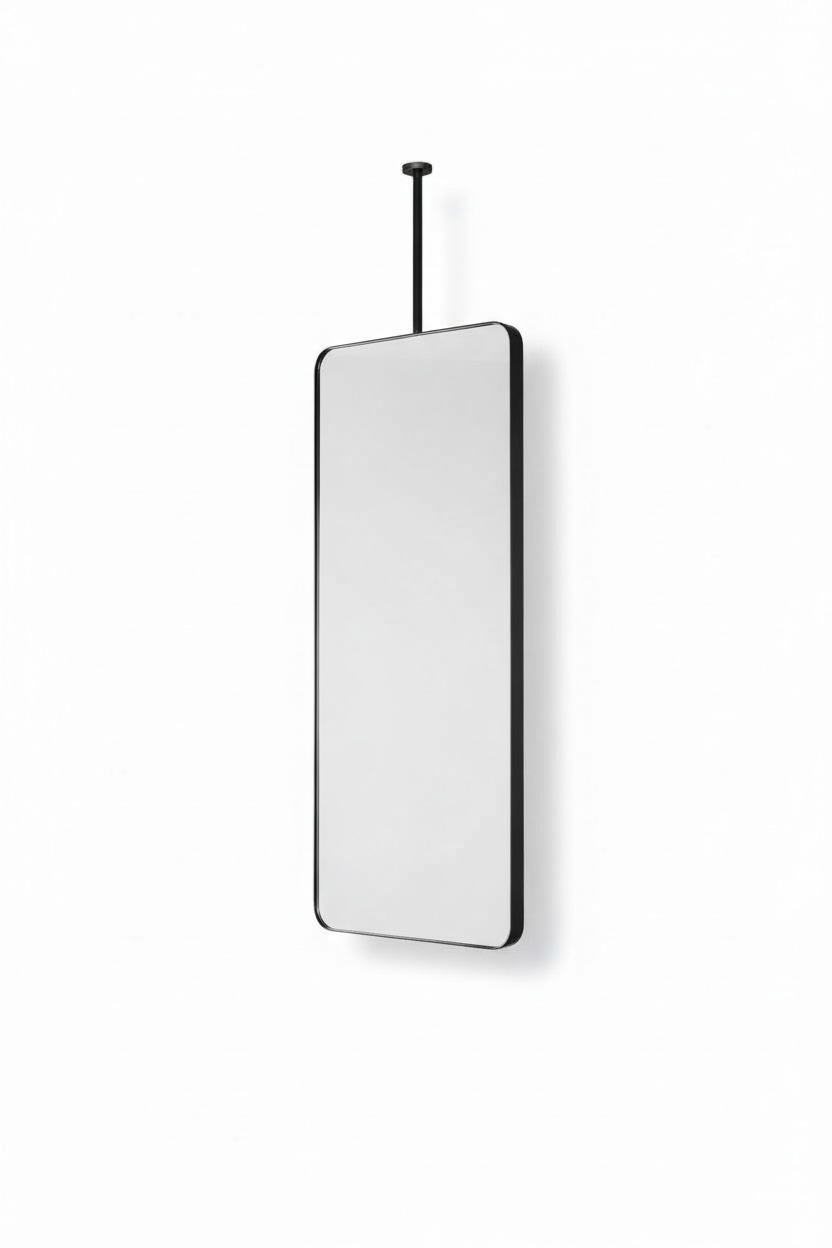 Suspended Black Pvd Mirror
