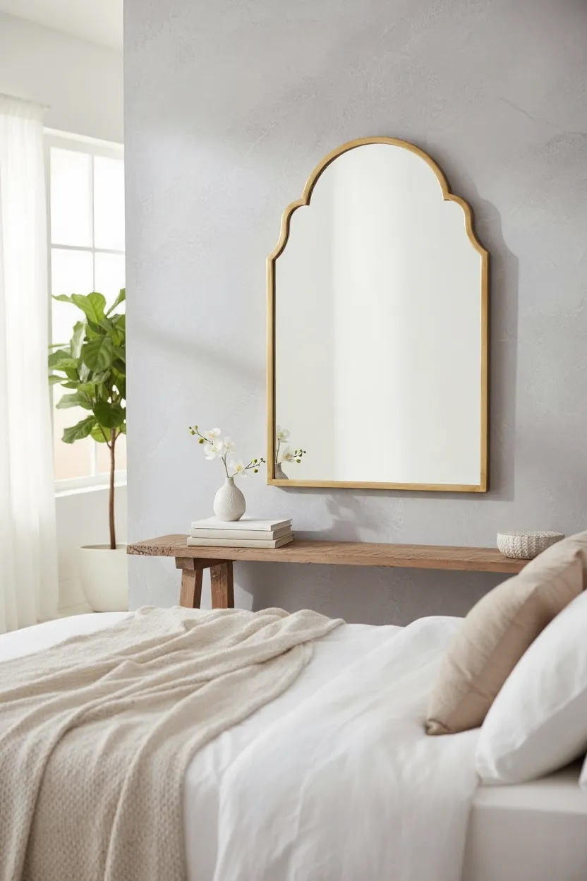 Golden A5 Arch Dc Mirror