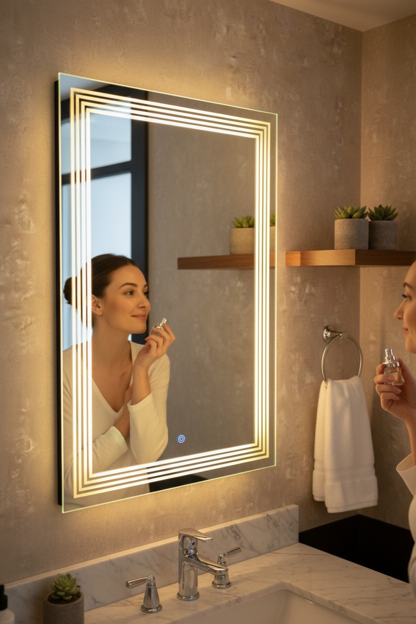 Alexal LED Touch Sensor Mirror