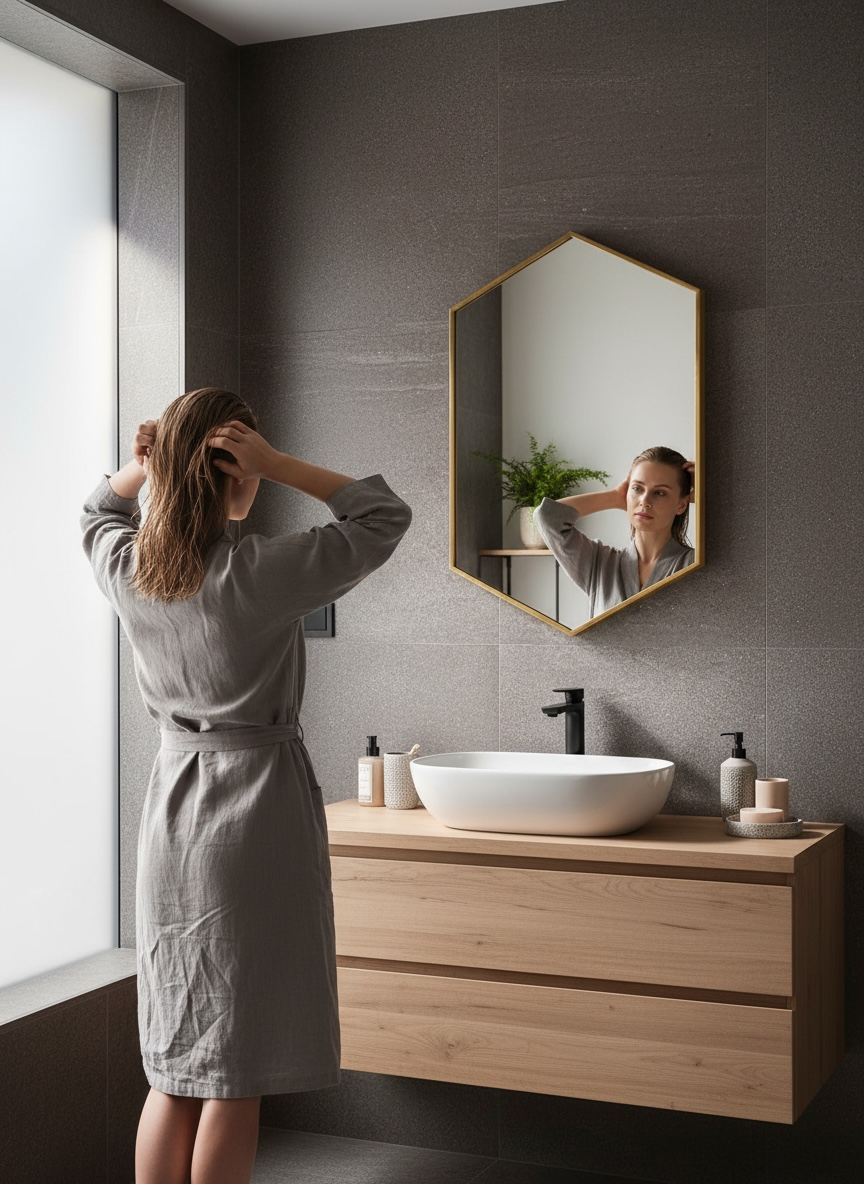 Golden Edge Dc Mirror