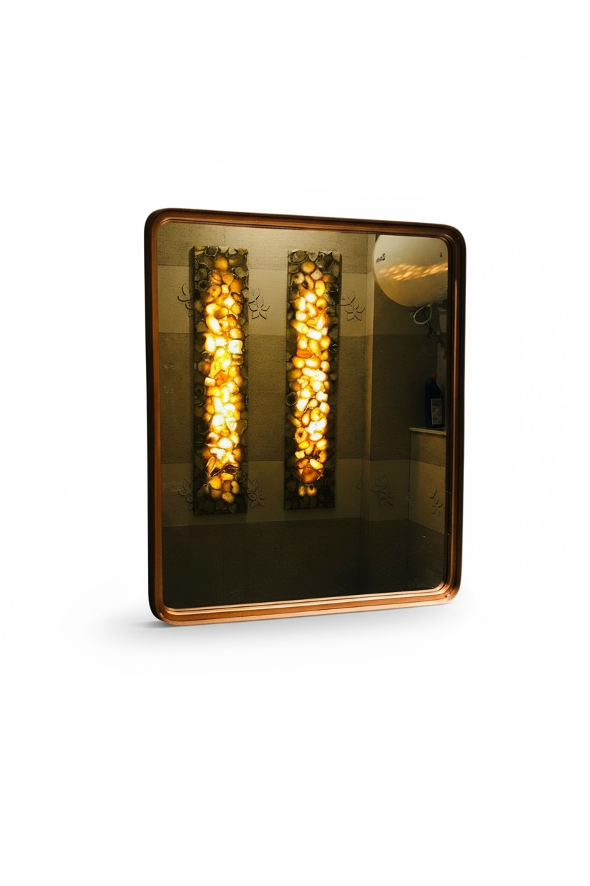 Bronze Metal Decorative Mirror