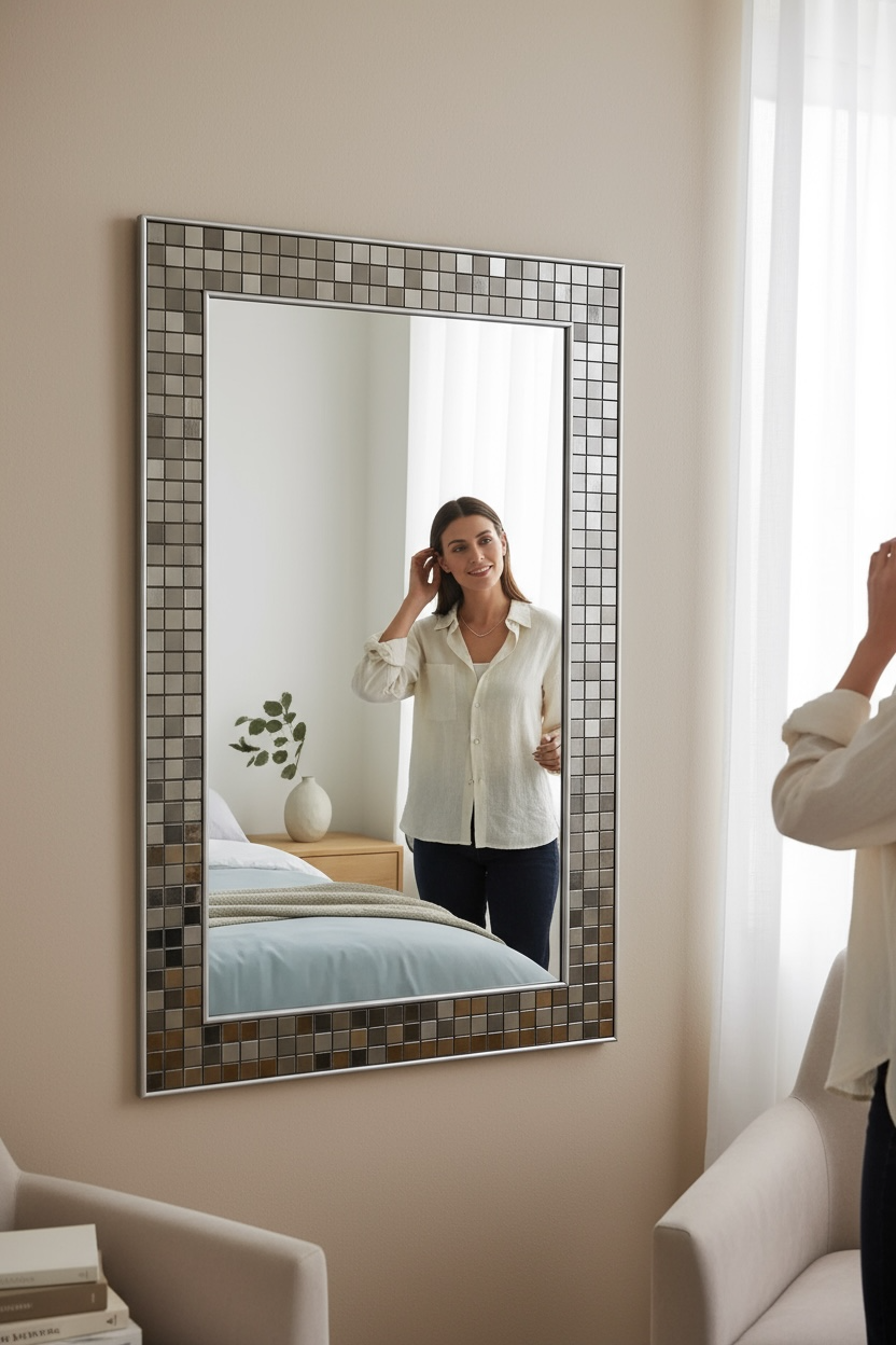 Silver Mosaic X1 Mirror