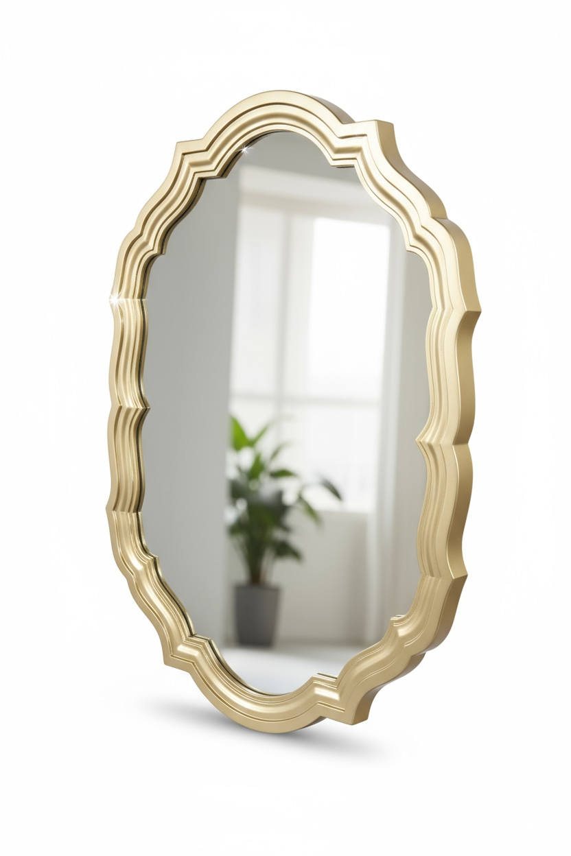 Alorah Oval Decorative Mirror