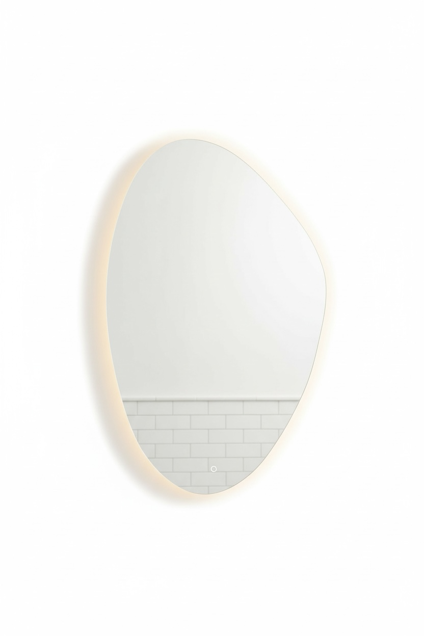 Stone Light Backlit Mirror