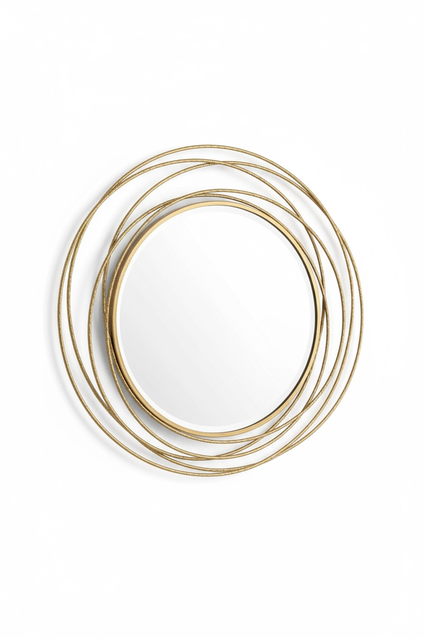 Gold Metal Wires Dc Mirror