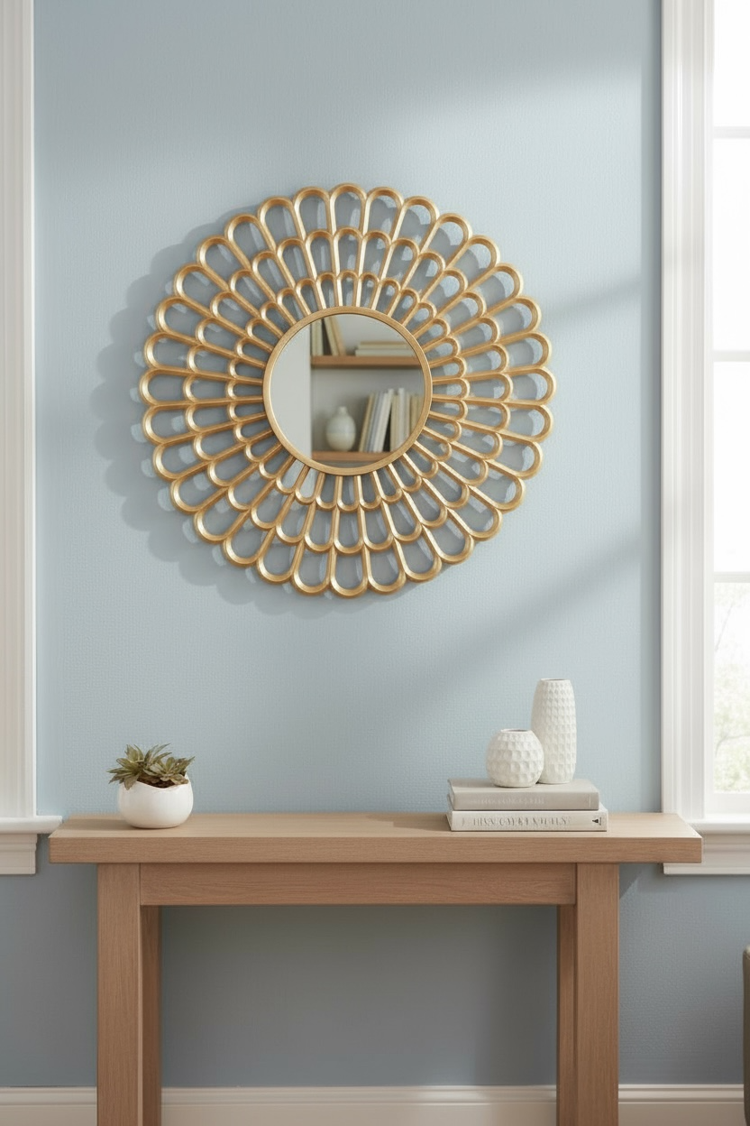 Stepup Round Dresser Mirror