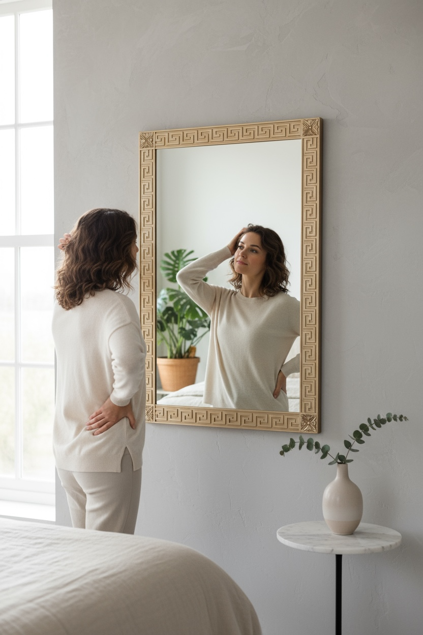 Gold Versace Decorative Mirror