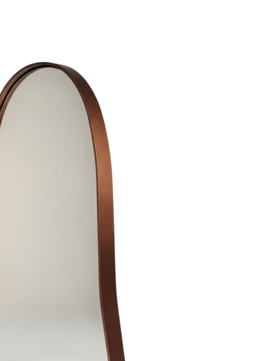 Zudo copper backlit mirror