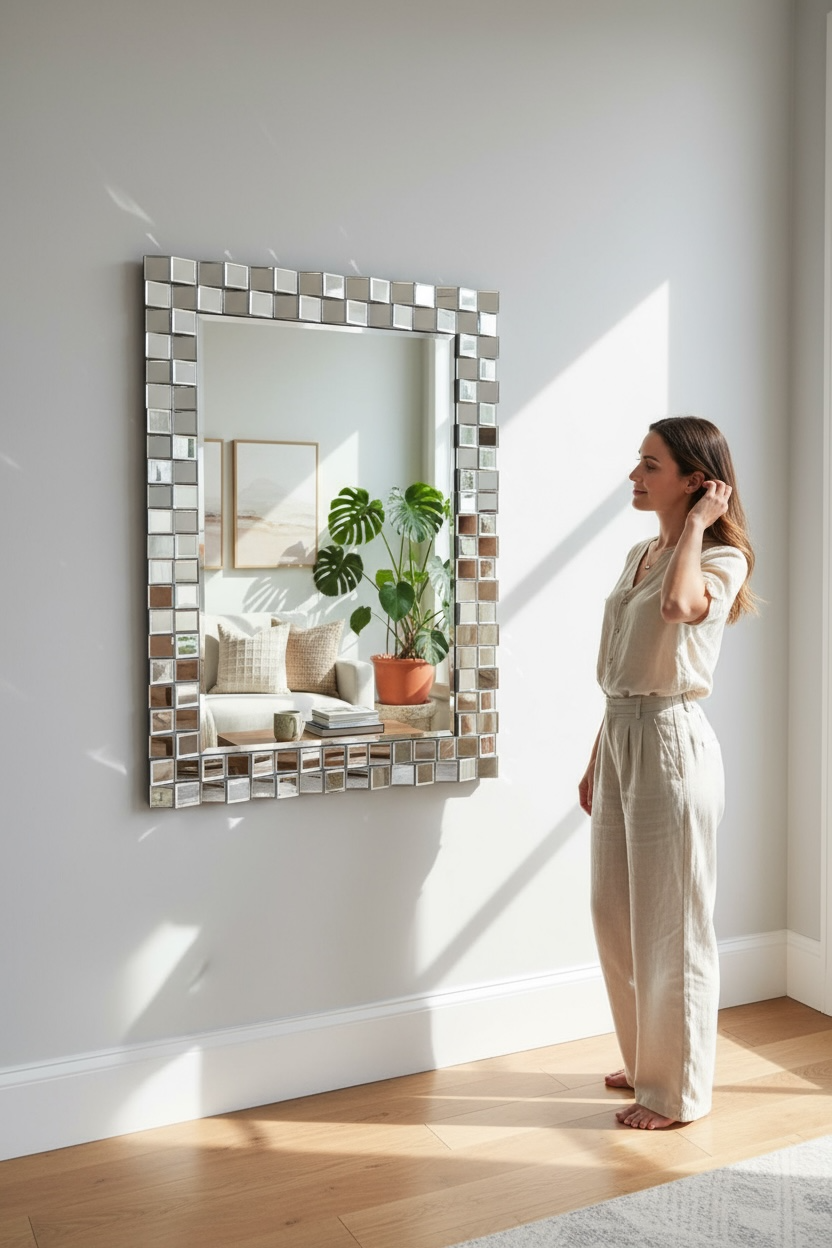 Amazing Rectangles Decorative Mirror