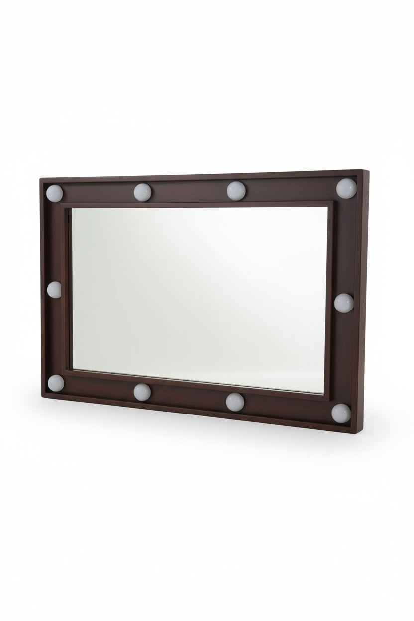 Walnut Z10 Vanity mirror