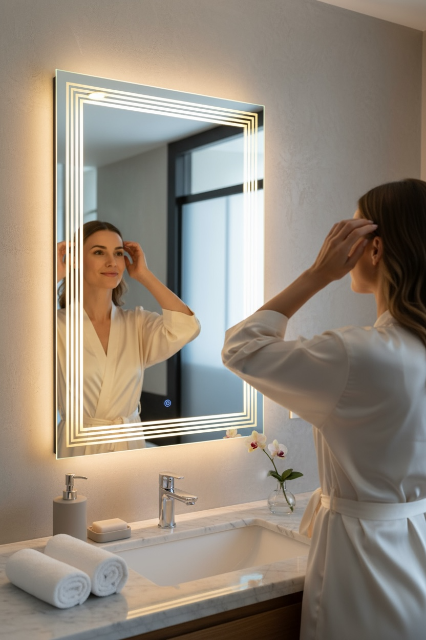 Alexal LED Touch Sensor Mirror