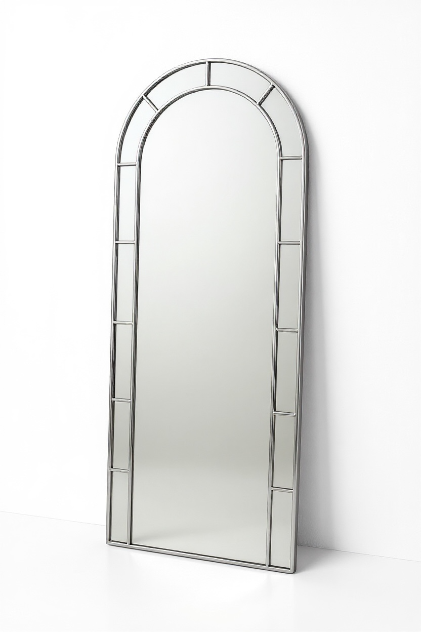 Silver Glaze Dresser Mirror