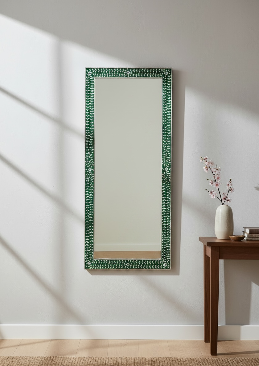 Blossom G4 Full length mother of pearl mirror