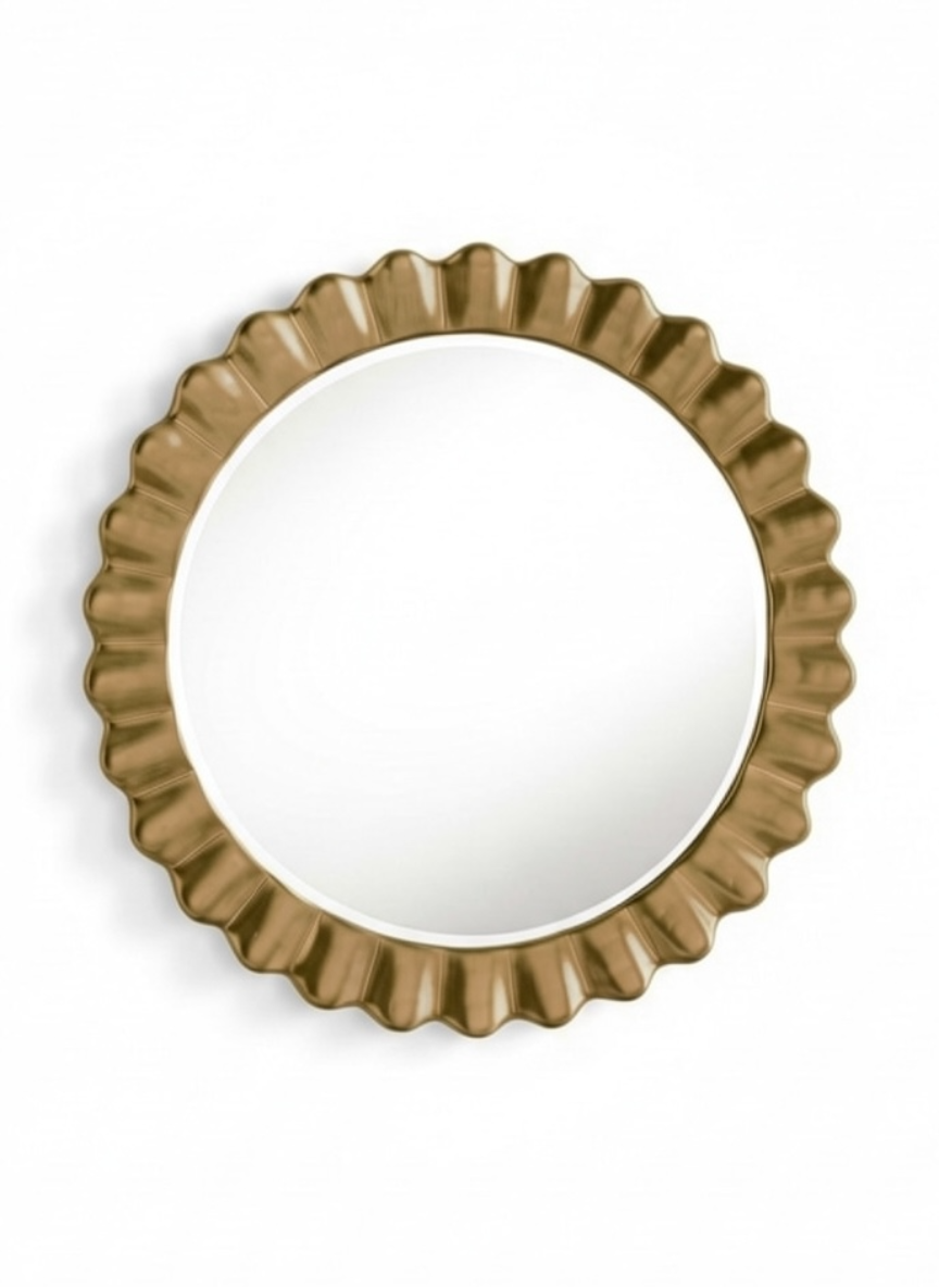 Gold Glaze Decorative Mirror