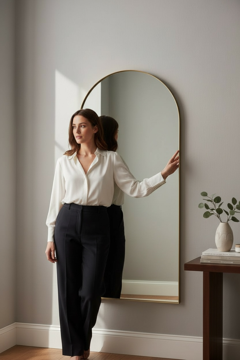 Fizzy Arch Long Pvd Mirror