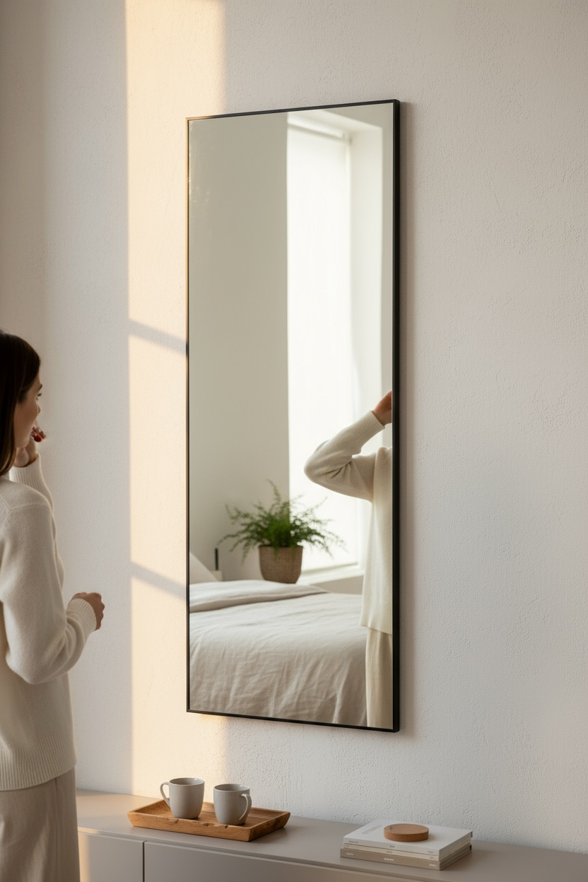 Black PVD Full Length Mirror