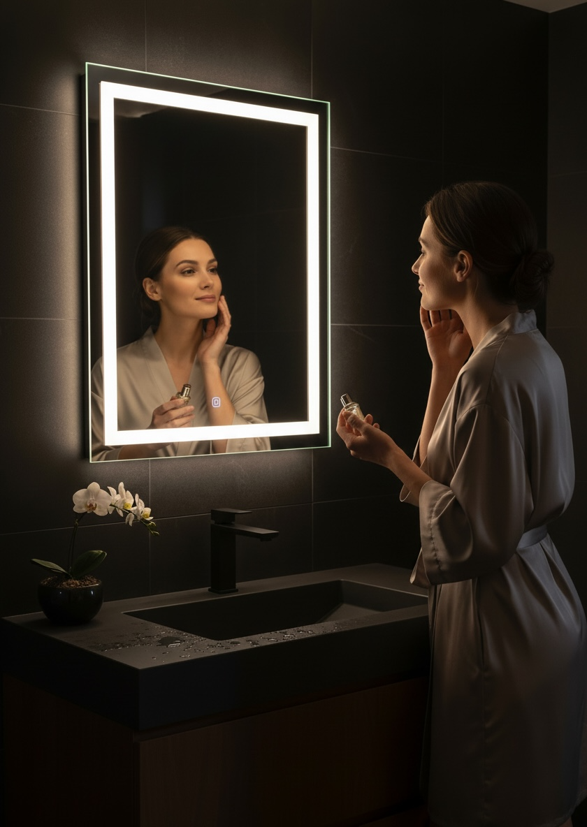 Illuminated F7 LED Mirror