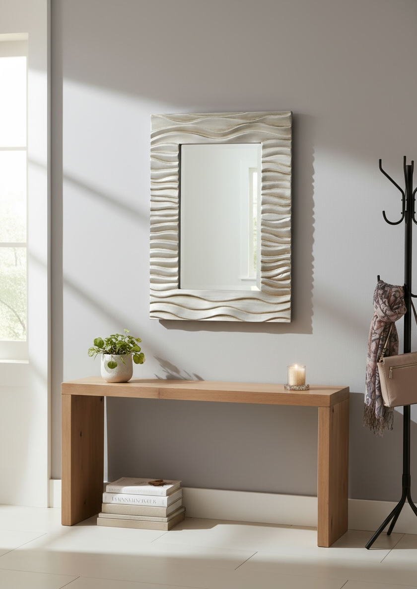 Wow Waives Decorative Mirror