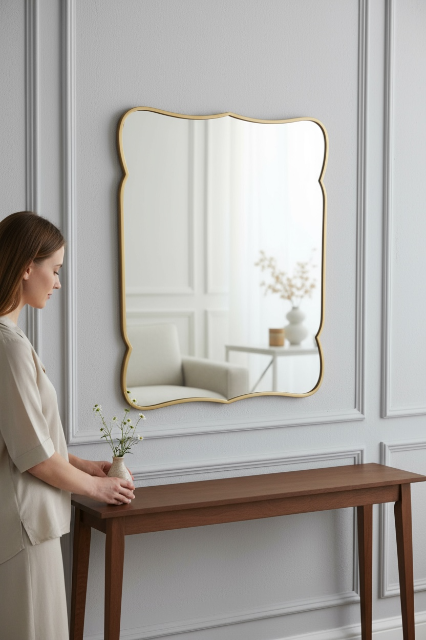 Gilding decorative mirror