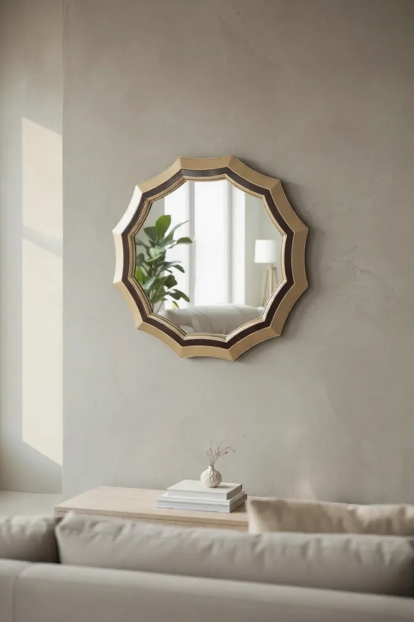 Antique Gold DC2 Mirror