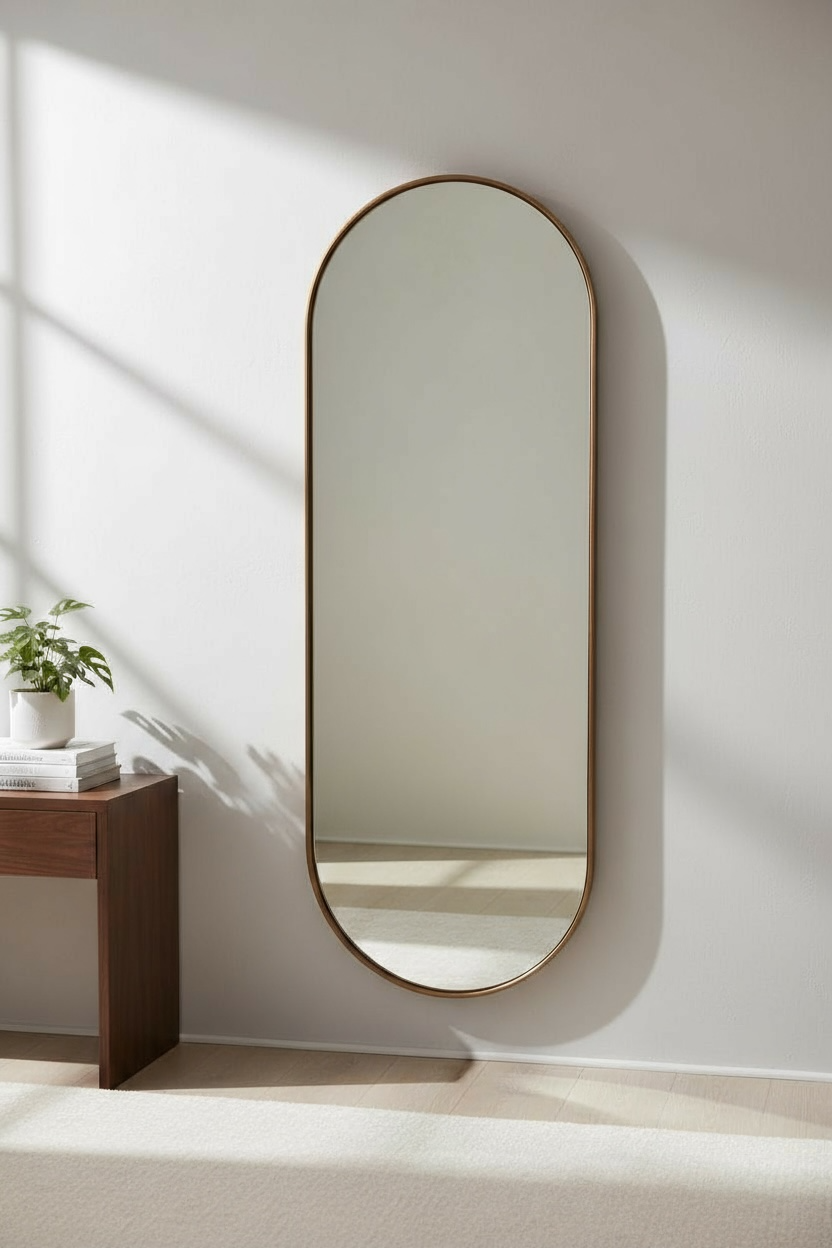 Copper Capsule Long Mirror